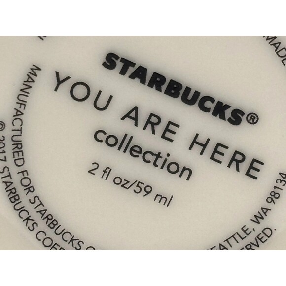 Starbucks 2017 OHIO BEEN THERE Series Espresso Coffee 2oz Mini Small Mug Cup EUC - Picture 9 of 13